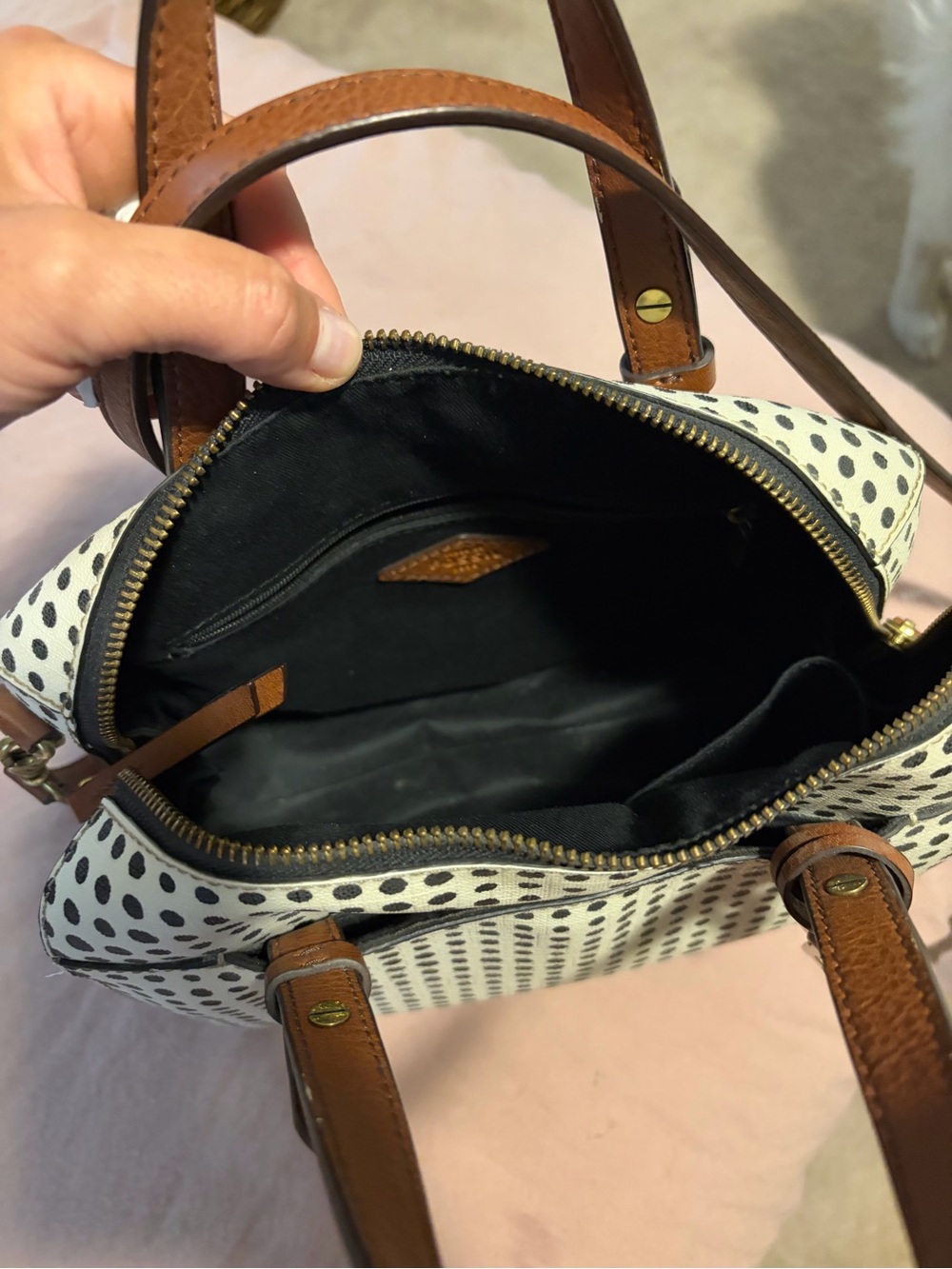 Fossil satchel